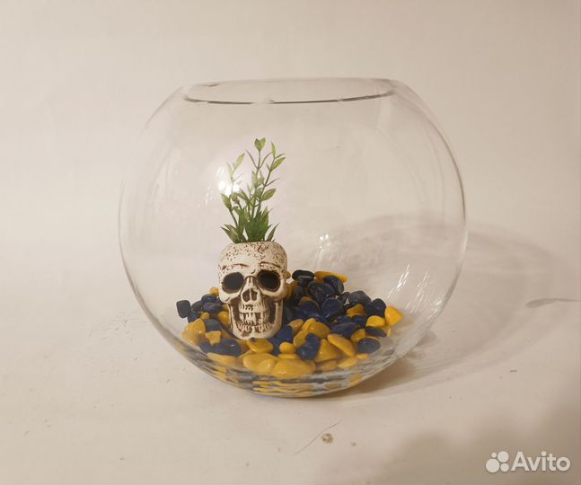 Аквариум / террариум круглый 5 литров