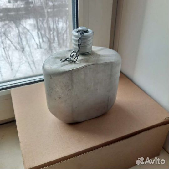 Фляжка алюминевая