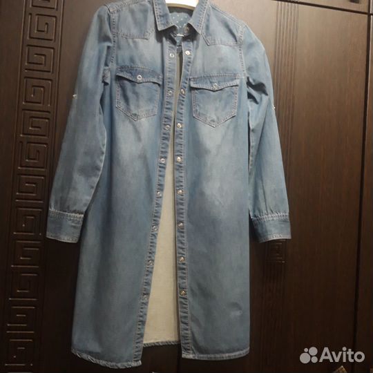 Джинсовое платье La Redoute