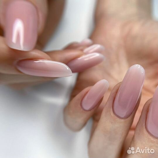 Маникюр гель-лак, наращивание ногтей