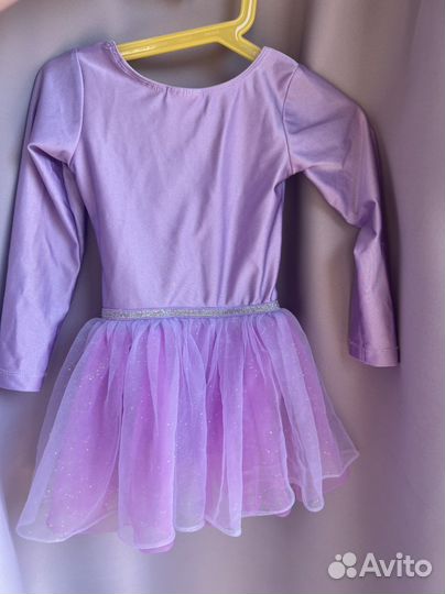 Купальник гимнастический холодное сердце