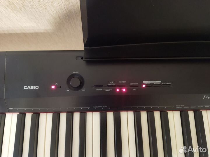 Цифровое пианино casio privia