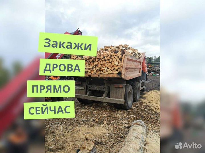 Дрова. Колотые