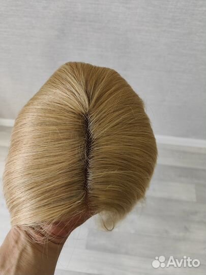 Женский парик, Lace Front, блонд, прямой, 70см