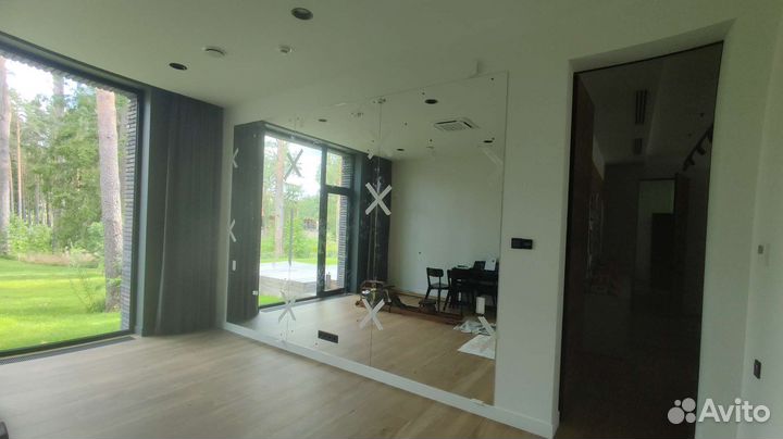 Монтаж зеркал