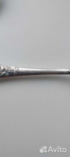 Чайные ложки СССР с посеребрением