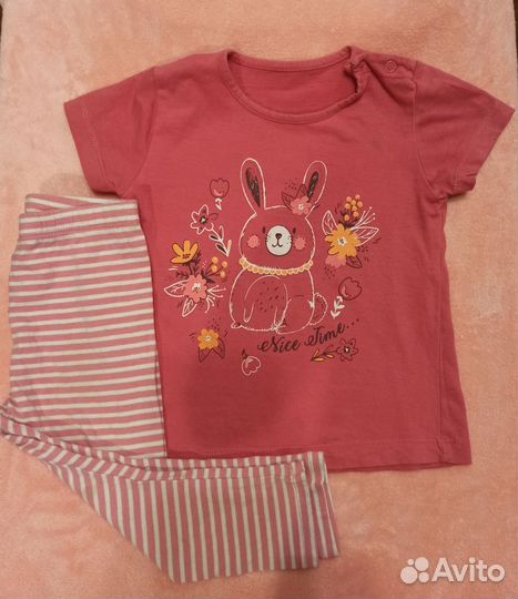 Летняя одежда для девочки 92