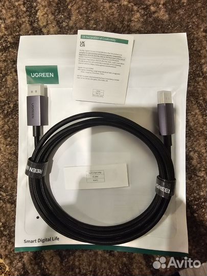 Кабель DP2.1 8К 4К144Нz для Xiaomi TV Box PC