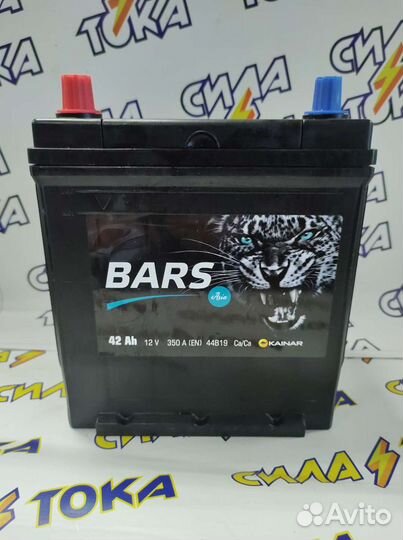 Аккумулятор Bars 42A Asia (на Матиз) с доставкой