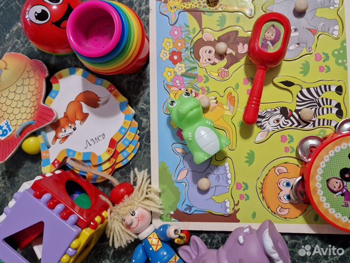 Развивающие игрушки для ребёнка от 0до 2лет