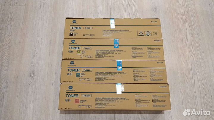 Тонер Konica Minolta TN615, TN622, TN619 оригинал