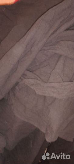 Ткань хлопчатобумажная чёрного цвета