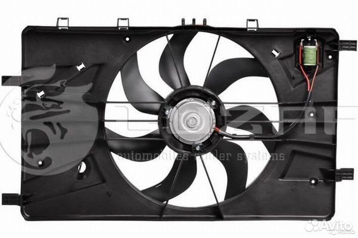 Вентилятор охлаждения радиатора Opel Astra J 10