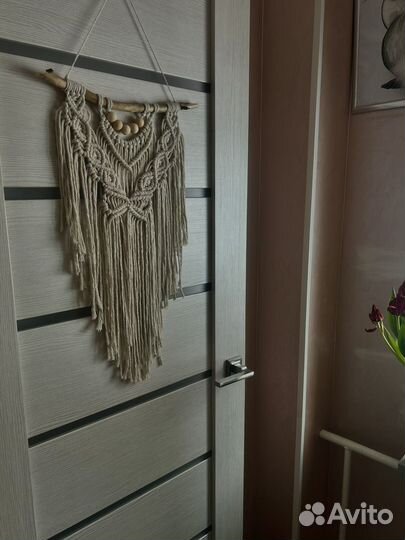 Макраме панно, итерьерное, ручная работа