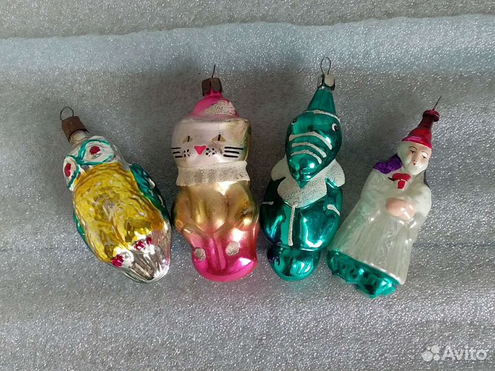 Ёлочные игрушки СССР