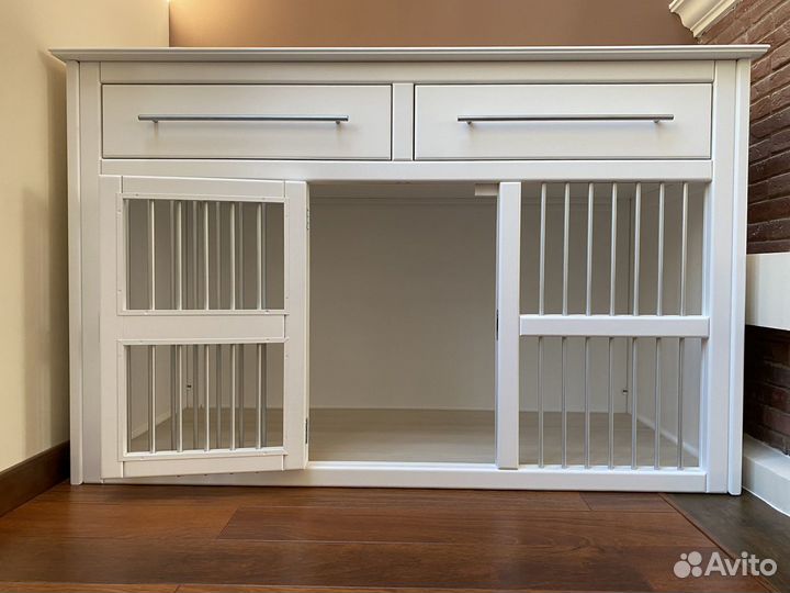 Укрепленный вольер для собак в квартиру 