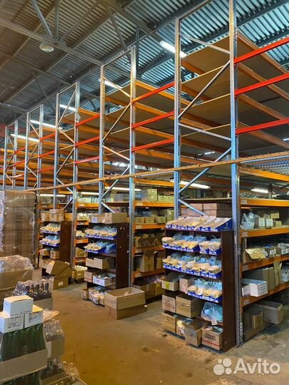 Мезонин складской 2 этажа много полок. В наличии