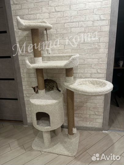 Комплекс для кошек, когтеточка