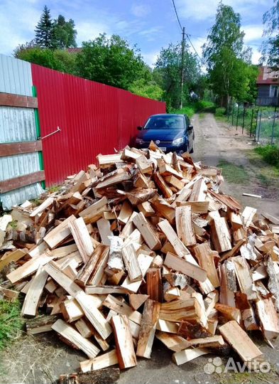 Дрова Осина подготовленные с доставкой любого объе