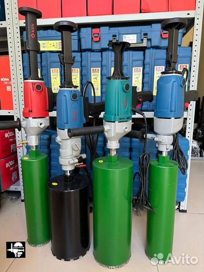 Дрель алмазного сверления плавный пуск