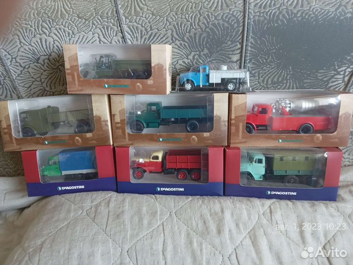 Модели грузовики 1 43 (8 шт.) новые