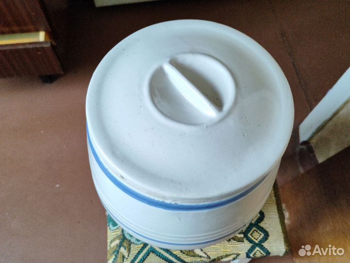 Бочонок фаянсовый