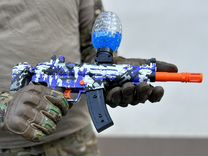 Орбизный автомат нк MP5 бело-синий камуфляж