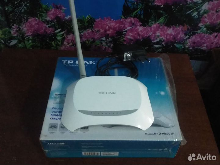 Adsl2+ роутер с Wi-Fi