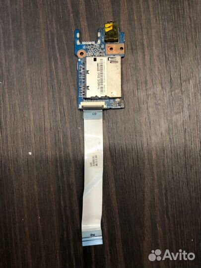 Шлейф/Плата с картридером, lenovo g580