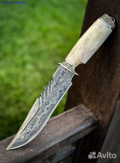 Нож Дамаск рог лося (Арт.49453)