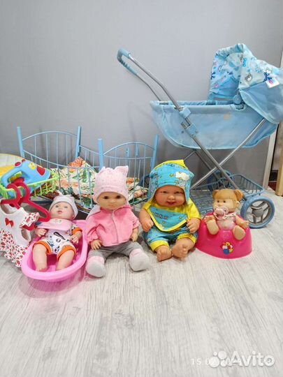 Игровой набор для девочки дочки-матери 19 предм