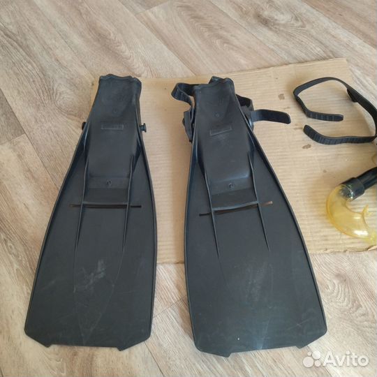 Ласты 34 37 маска трубка набор детский