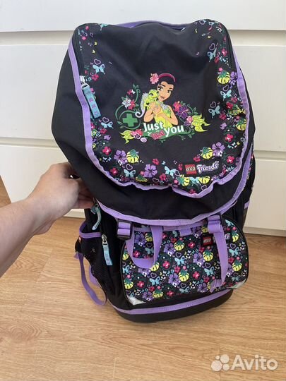 Рюкзак школьный для девочки с мешком