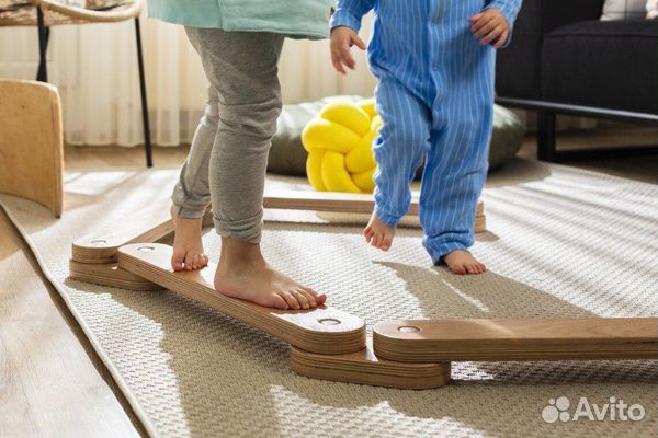 Балансировочная дорожка 5 секций, мостик