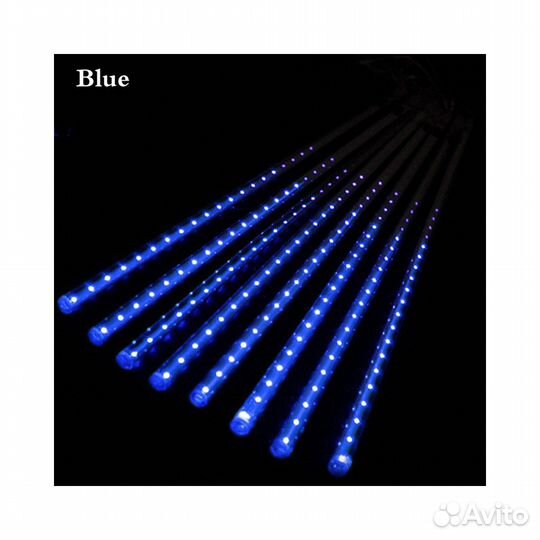 Гирлянда сосульки метеоритный дождь 50 см