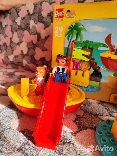 Аналог Lego duplo пираты