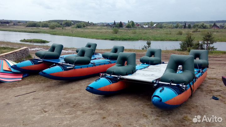 Прокат катамаранов, байдарок, походных бань