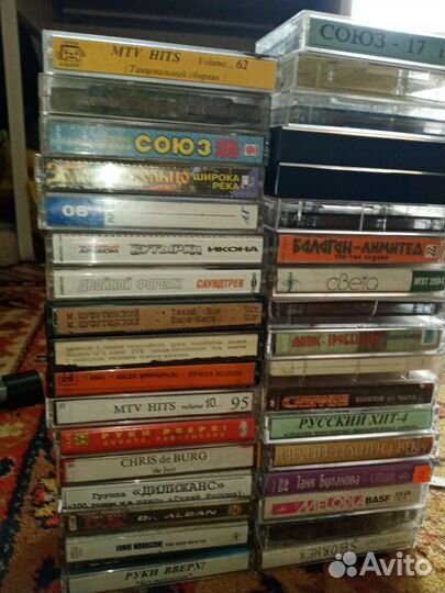 Аудио кассеты в хорошем состоянии