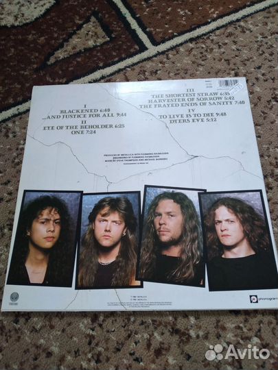 Metallica and justice for all holland