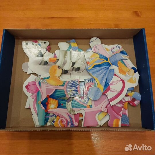 Пазлы Castorland Карета принцессы и Белоснежка