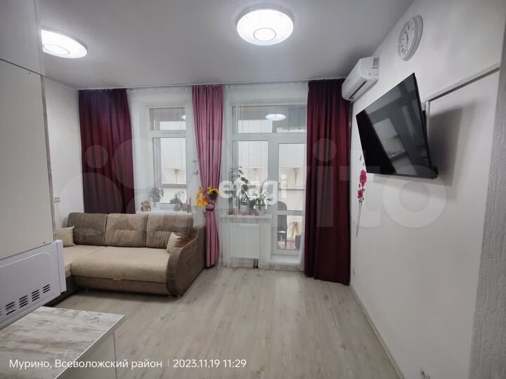 Квартира-студия, 21,8 м², 5/19 эт.