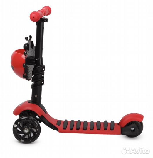 Самокат трехколесный kreiss с сидением