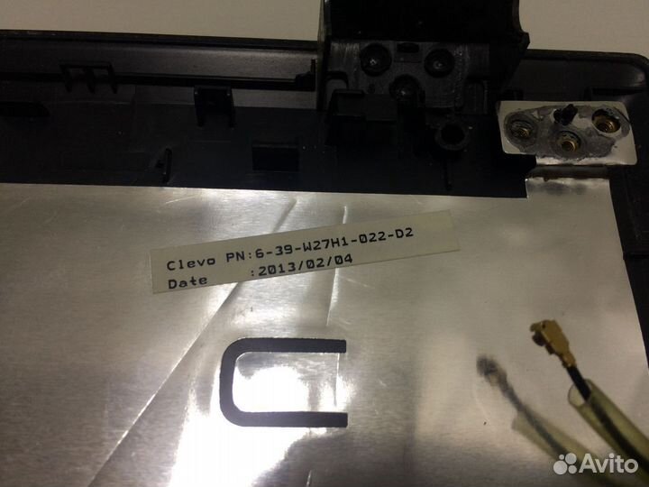 Крышка матрицы ноутбука DNS W270 Series