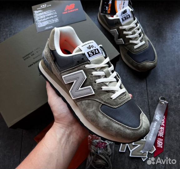 New balance 574 alpha industries 41-45р