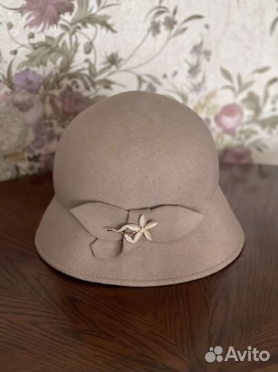 Шляпа фетровая женская