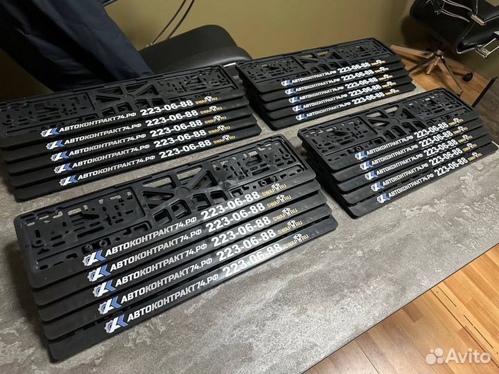 LED рамка номера с вашим дизайном