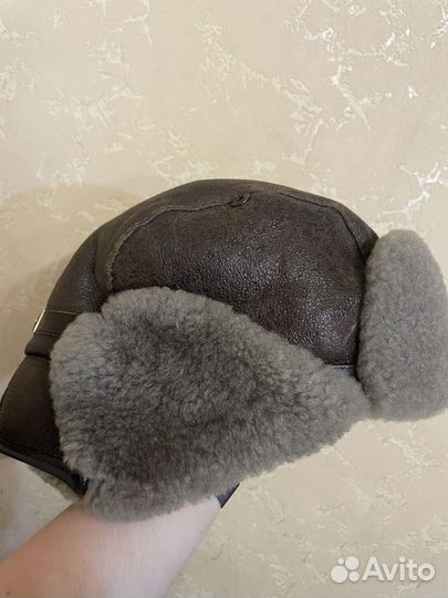 Мужская зимняя шапка ушанка