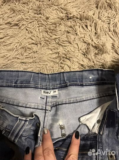 Джинсы и толстовка размер 140