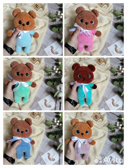 Вязаные игрушки в наличии и на заказ