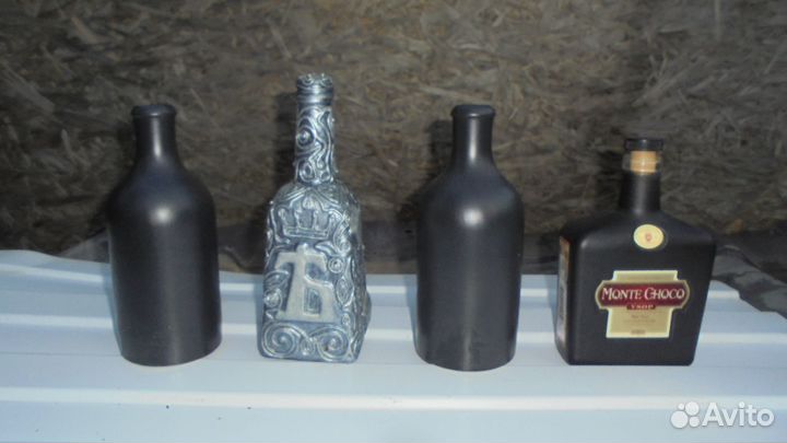 Бутылки под вино декоративные